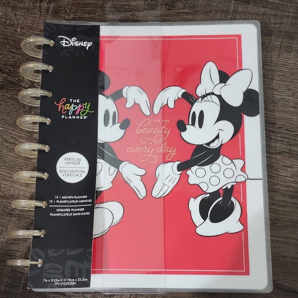 Disney 12 month Happy Planner